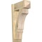 Ekena Millwork Balboa Rough Sawn Arts and Crafts Outlooker, Douglas Fir, 8"W x 20"D x 32"H OUT08X20X32BOA03RDF - alternate 1